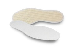 Pedag Summer 196 comfort insole, natural cotton terry fibers dry sweaty feet