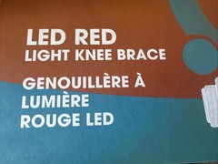 Red Light Therapy Knee Brace 5 Level Heating 3 Gear timing Open Box