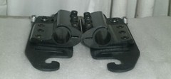 SET OF 2 WHEELCHAIR FUTURE MOBILITY BACK SUPPORT BRACKETS GOOD AS PICTURE