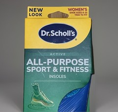 Dr. Scholls All Purpose Sport & Fitness Insoles WOMENS size 6 to 10