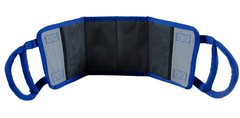 Patient Aid Transfer Sling – Moving Assist Hoist Gait Belt Medium, Blue-grey