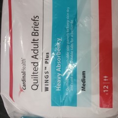 Adult Briefs Adult Medium White Heavy Absorbencypack of 24 for 18
