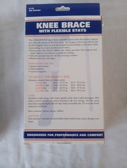 2 Champion C-72 Knee Brace With Flexible Stays Size XL (1 New + 1 Used)