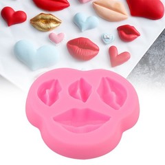 Lips Shape Baking Mold For Creative Homemade Cartoon Cake Easy To Use