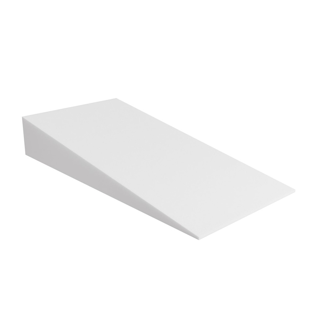 Spinal Sleep, Extra Wide Bed Wedge Pillow | Body Support 40″x20″x4″, White