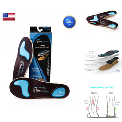 Footscientific Arches Type 1 Flat Feet Orthotic Shoe Insoles Mens Size 14-14.5
