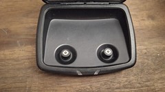 Starkey Audibel Via AI 16 Custom Hearing Aids + Charger CASE ONLY / UNTESTED