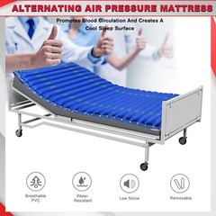 Alternating Pressure Air Mattress Topper with Pump for Hospital Bed Anti Bedsore