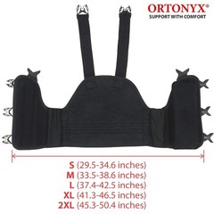 Sternum and Thorax Support Chest Brace Post Open Heart Surgery Sternum Fractu…