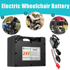 24V 12AH 20Ah Electric Wheelchair Battery Built-in 30A BMS 24V Lithium Battery