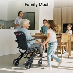 Open Box Updeted Reclining Electric Wheelchair All Terrain Aid Motorized