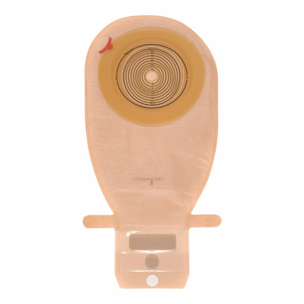 Assura EasiClose Ostomy Pouch, One-Piece System, 10-70 mm, Box of 10