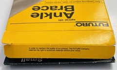 Futuro Spirl Lift Small Ankle Brace 004502 Vintage 1983 W/Box And Instructions