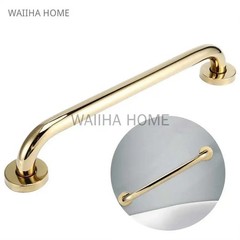 Gold Polished Brass Bathroom Bath Shower Safety Grab Bar Toilet Hand Rail Holder