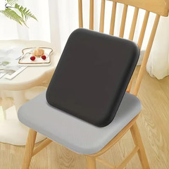 1.5″ Thick Memory Foam Seat Cushion Pad Office Truck Chair Detachable Cover