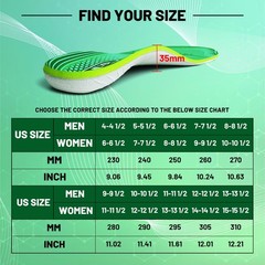 ORHILYA 220lbs+ High MEN (12-12 1/2)|WOMEN (14-14 1/2)–305MM, Yunshan Green