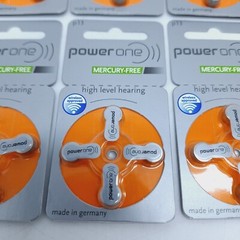Power One Hearing Aid Batteries P13 PR48 1.45v X 40 10 Packs Exp2023