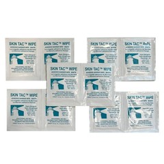 Portable 10-Pack Hypoallergenic Adhesive Wipes – Ideal for Sensitive Skin