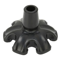 Cane Tip with 6 Support Rubber Foot for Walking Canes 3/4 Inch Shaft Self Stand