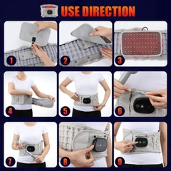 Spinal Air Traction Back Inflatable Belt Reduces Waist Pressure Or Soreness Tool
