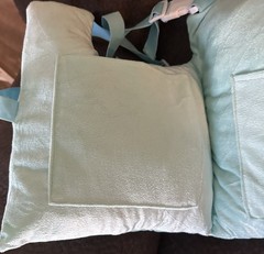 🆕 Mastectomy Pillow Post Surgery Heart Surgery Lumpectomy Breast Pillow Teal
