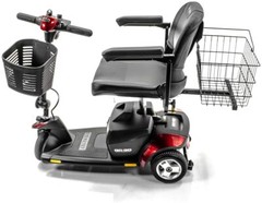 Rear Basket Accessory for Pride Mobility Scooter Sturdy Center-Support