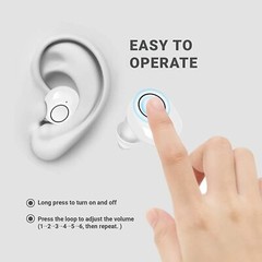 JINGHAO Elderly Hearing Aids Amplifier Rechargable Amplifier Power On To Go