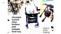 Carbon Fiber Rollator Electric Brake Reduce Hand Stress-CTI One W102 PB