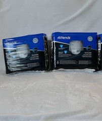 Attends Adult Incontinence Underwear Men L36”–52”Ultimate Absorbency 36 Ct Lot 2