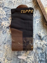 CopperJoint Long Compression Socks/Hose Anti-Microbial Thermal 1 Pair Unisex XL
