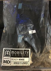 Mobility Braces ~ Ready Knee ~ NEW ~ Black Size Medium ~ Part# MK01UMD ~ MD !!!!