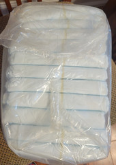 Vintage 2005 Discontinued attends 32-44″, 2 tab, blue plastic back