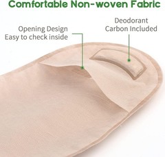 Comfortable 10 PCS Ileostomy Supplies – Non-Woven Bags with Easy Clean Design