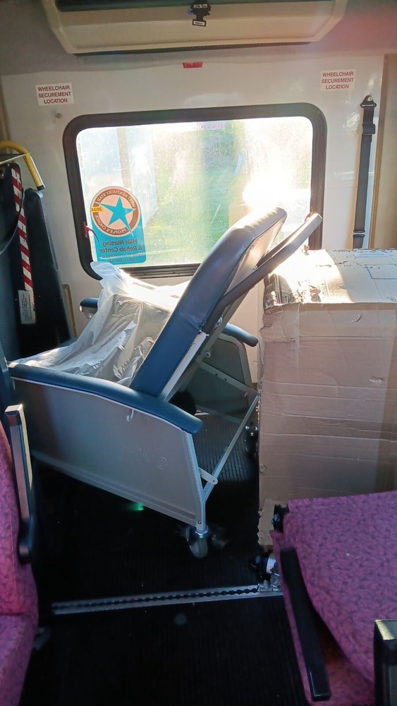 Wheelchairs I Have 2 Reclining Wheelchairs One In The Box An One Out In Picture