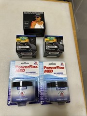 NIB Sports Wrap PowerFlex Self-Adhering , Black , 2” Lot Plus Sports Wrap.