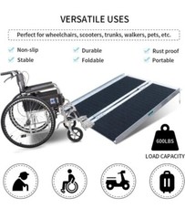 Wheel chair ramp 31×36 inch long extra wide 800lb capacity new