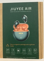 Jiuyee Air Hearing Aids NIB Gift Box Included Unopened Bluetooth Medical Tech