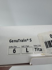 Bauerfeind GenuTrain S Hinged Knee Brace Size 6-Left – Titan Color