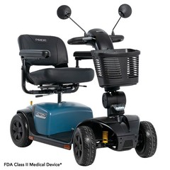 Pride Victory® 10 Platinum- SC710PLA- 4-Wheel EZ Turn Full Size Mobility Scooter