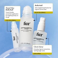 Fur Ingrown Eliminator Serum Rollerball Travel Size – Ingrown Hair Treatment