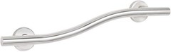Seachrome 24 inch Bathroom Wave Grab Bar Polished Finish GW-3524-QCR-PS
