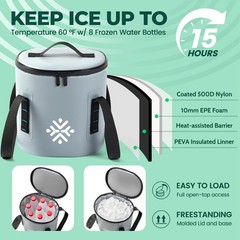 Ice Machine for Knee After Surgery w/Compression, Hip Replacement Cold Therap…