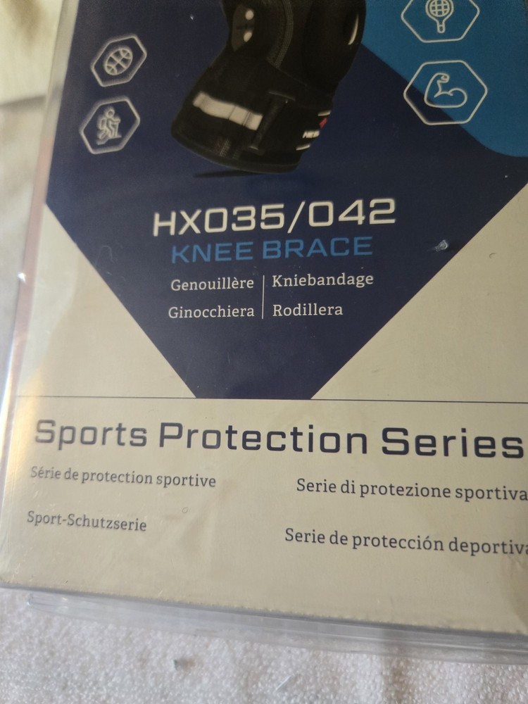 Neenca HX035 Knee Brace Sports Protection Series Pain Relief Black Size S