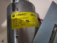 Genuine Acorn Stairlift Superglide 130 T700 HD Lemac Motor 65189-407 w/ Gearbox