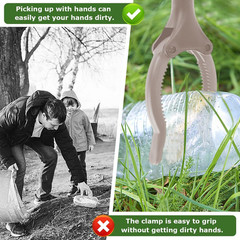 Grabber Tool, 2pcs 40cm Grabber Reacher Tool Trash Litter Picker Trash Adults Ki