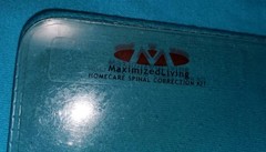 Maximized Living Home Care Spinal Correction Kit New Package Cervical Traction