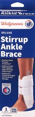 Adjustable Stirrup Ankle Brace, One Size, Fits Left or Right Foot Walgreens