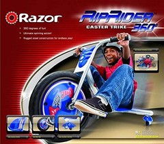Razor Riprider 360 Caster Trike For Kids Ages 5 – Handlebars Steel Frame
