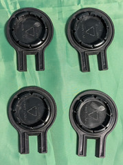 Permobil Corpus Seat Track Channel Rail End Caps, dust caps and more