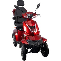 HS4W-A1R 1000W All-Terrain Heavy Duty Electric Scooter Powered Scooter Red